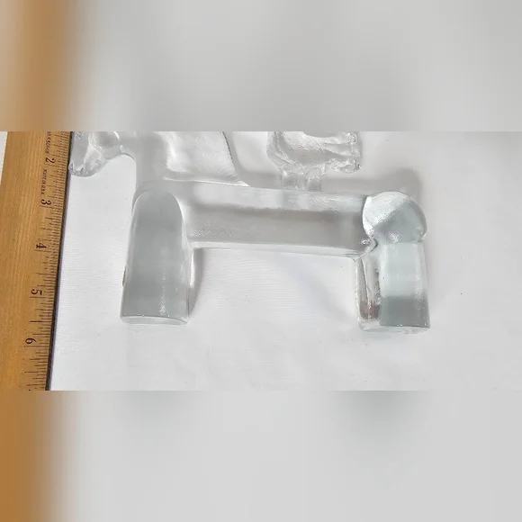 Kosta Boda Noah Series Horse and Bird Glass Figure Bertil Vallien Sweden MCM - Picture 8 of 8